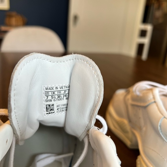 NEW Adidas original super court rx patent leather size 7 women’s - Picture 4 of 4